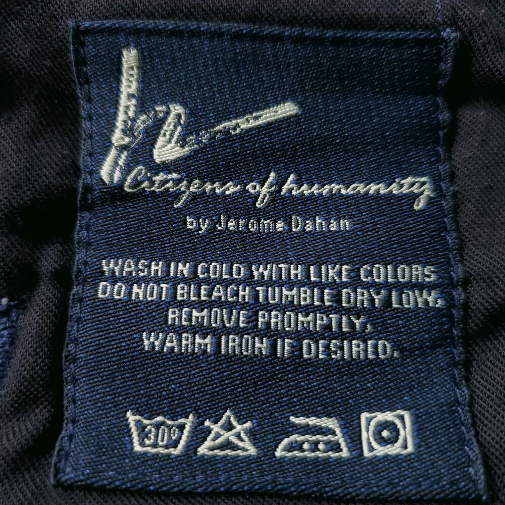 Citizens of Humanity Hutton Jeans High Rise Wide Leg Women 31 Medium Blue - Picture 13 of 16